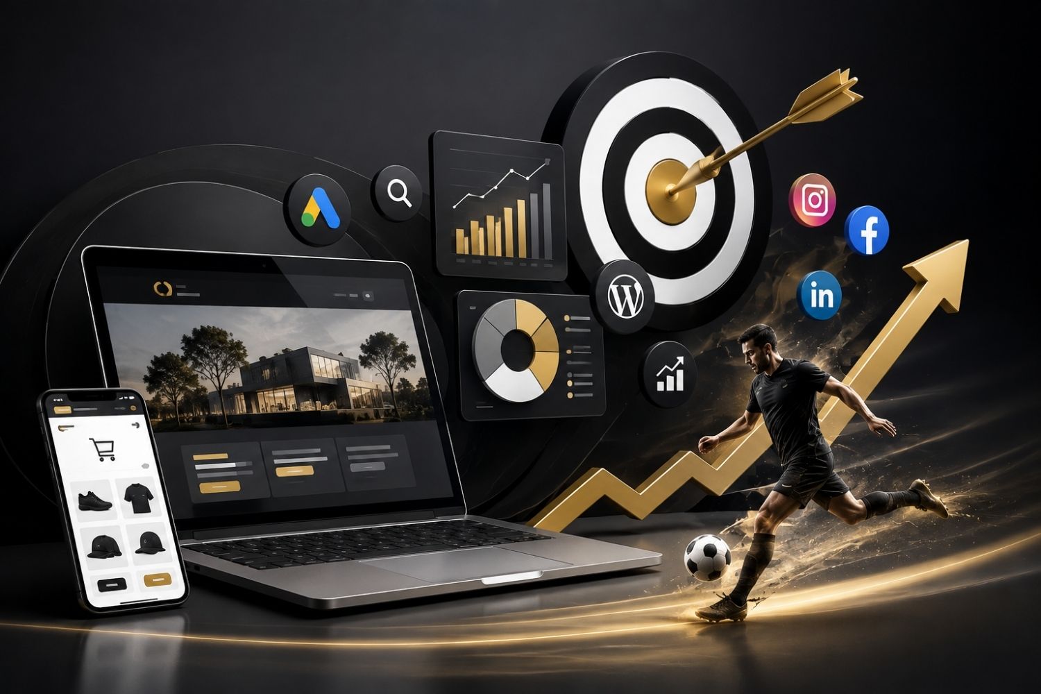 NJM Media Contact marketing gold