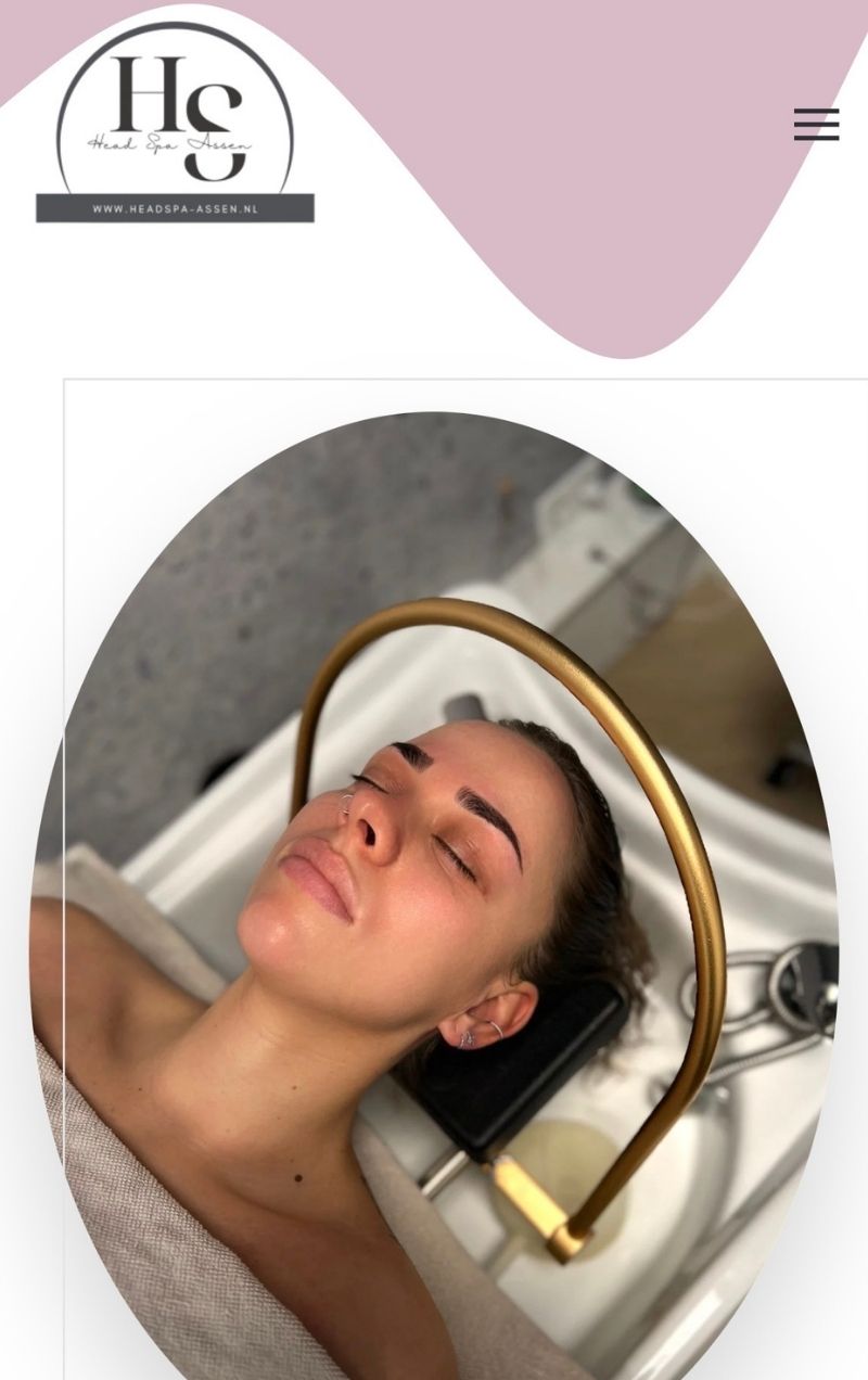Website Headspa Assen gerealiseerd door NJM Media