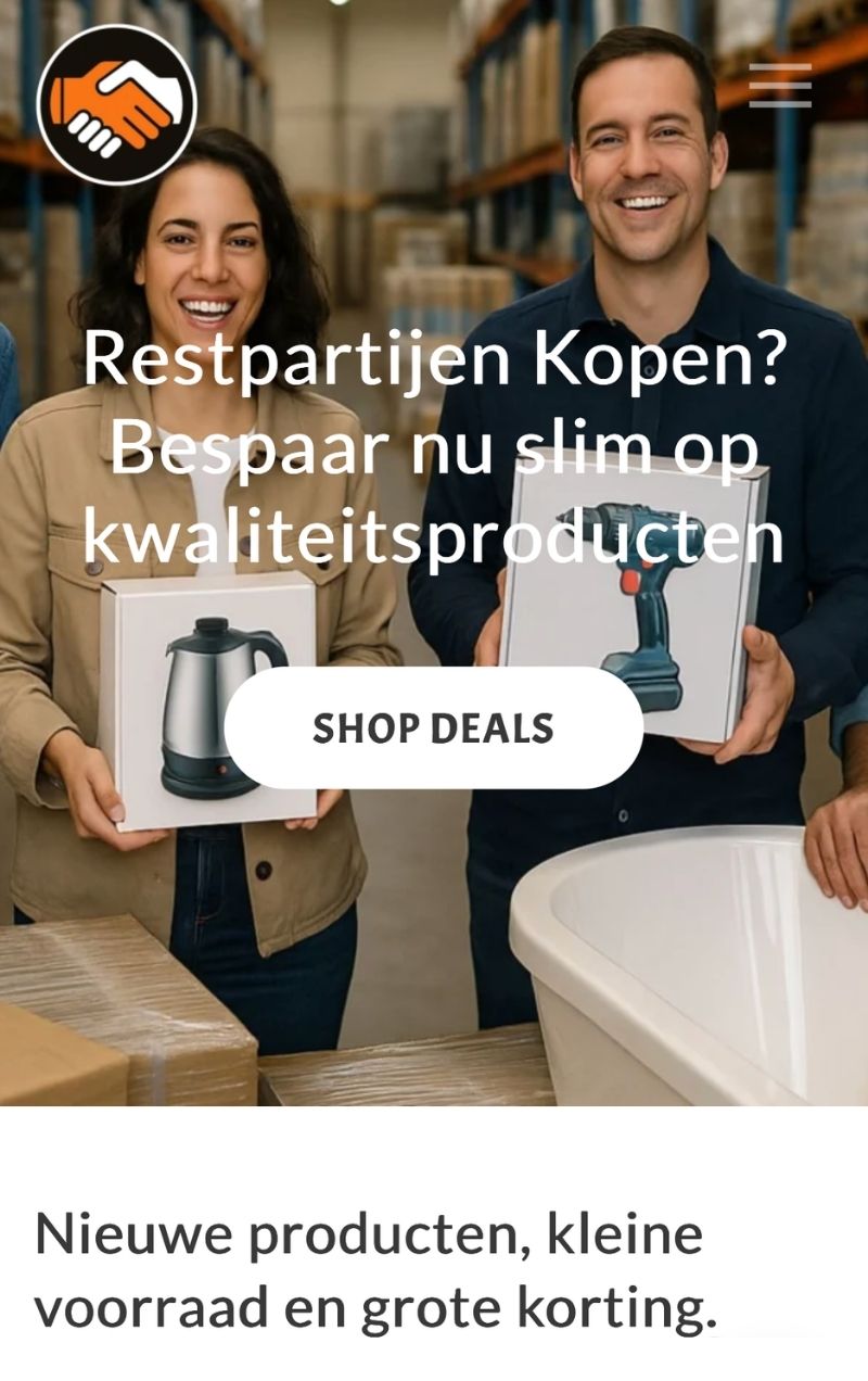 Webshop Restpartij.nu gerealiseerd door NJM Media