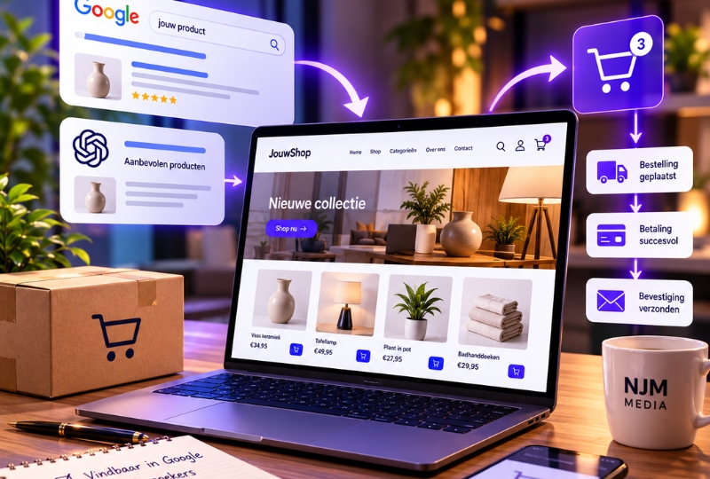 Webshop Woocommerce NJM media