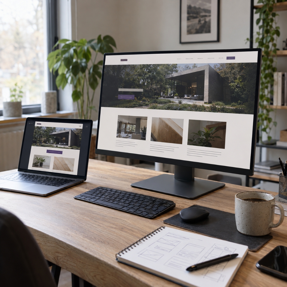 Website realisatie en optimalisatie.