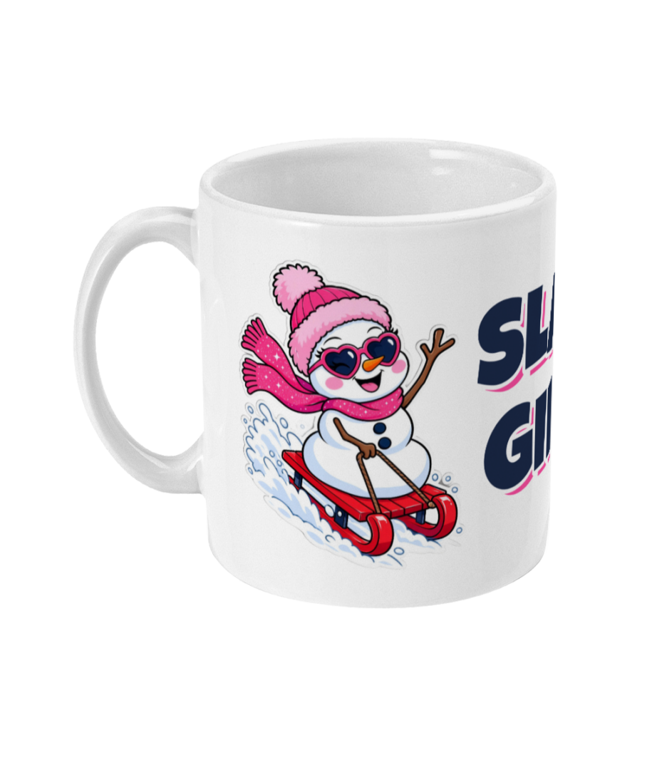 Winter mok Slay Girl, productweergave van het ontwerp