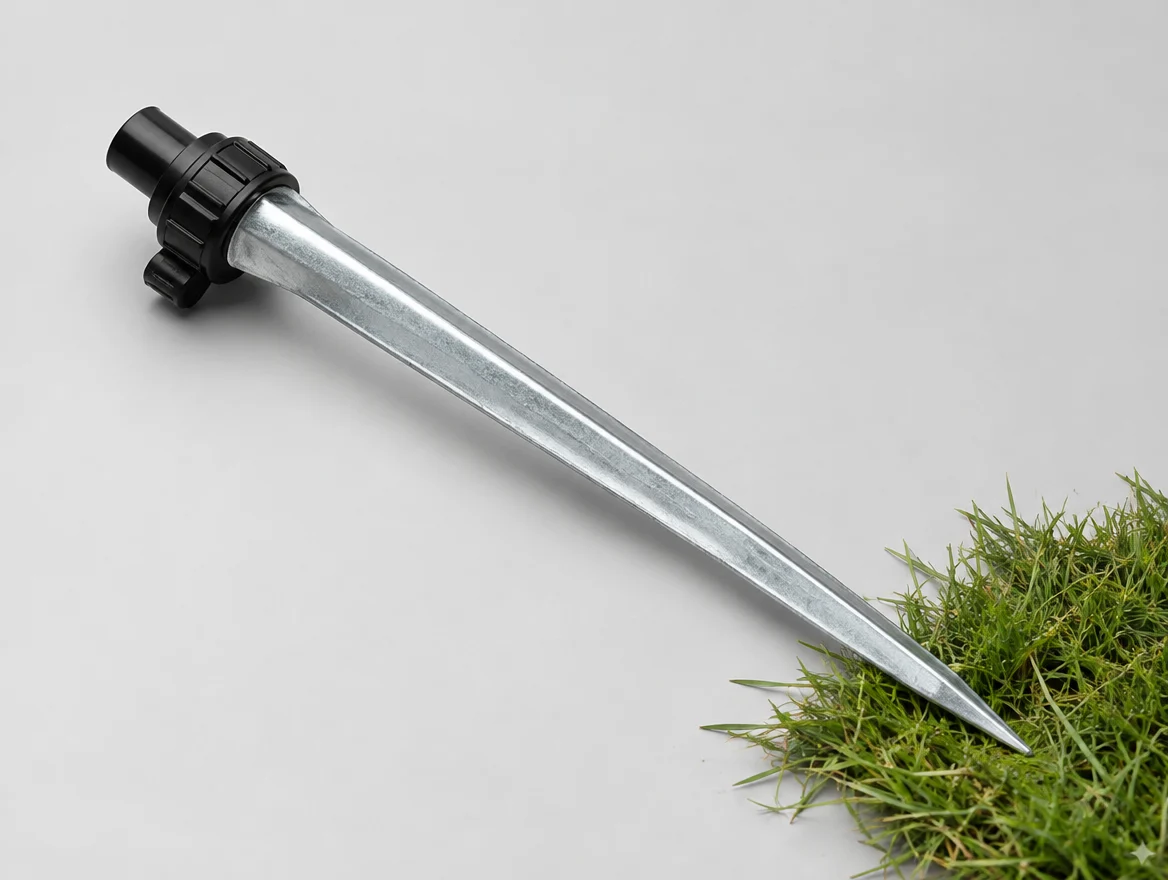Grondpen met rotator (impressie)